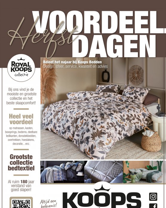 Najaars voordeeldagen